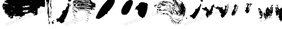 Brush Of Anarchy Bold字体转换